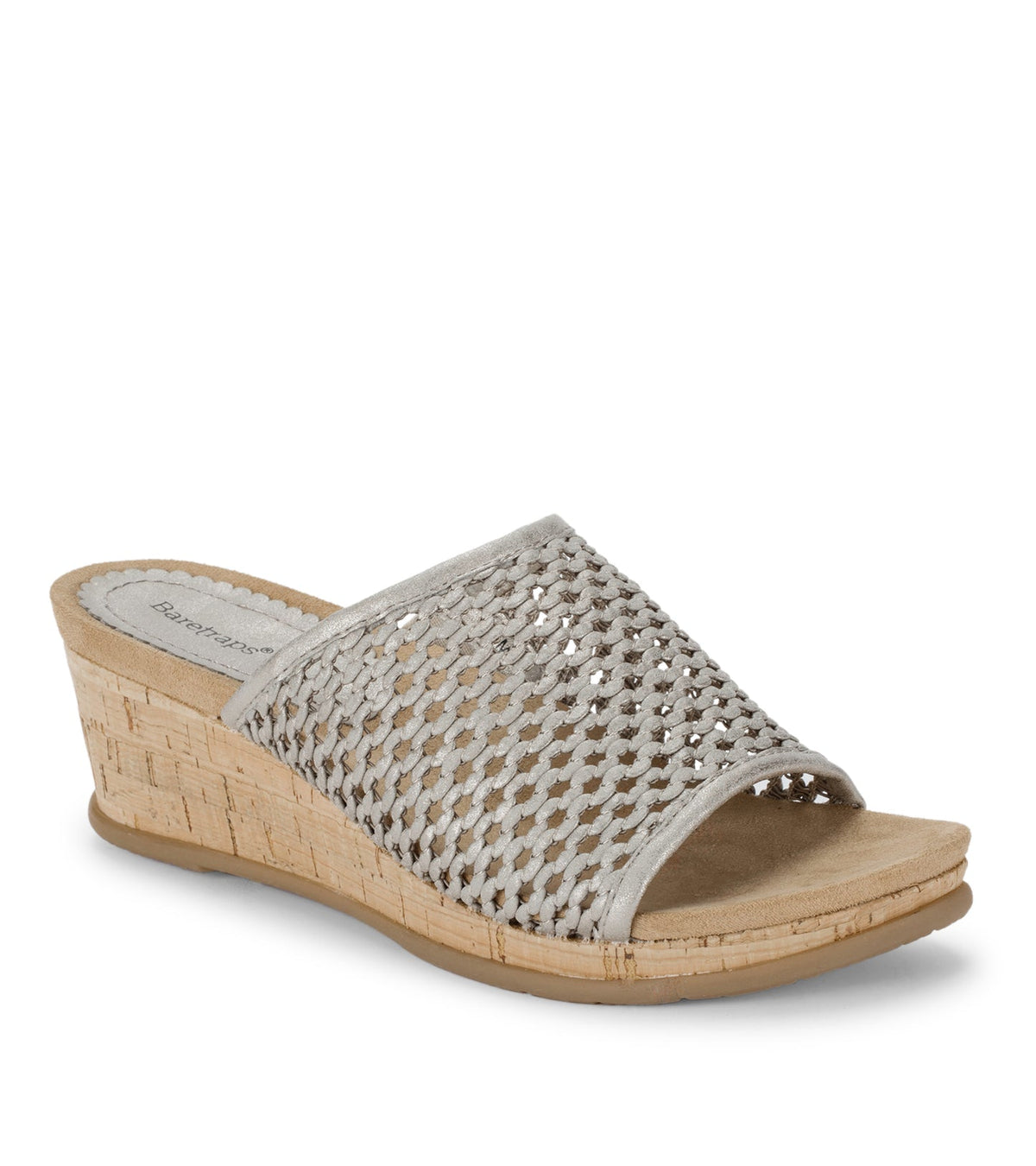 Flossey Wedge Slide Sandal Champagne - Women