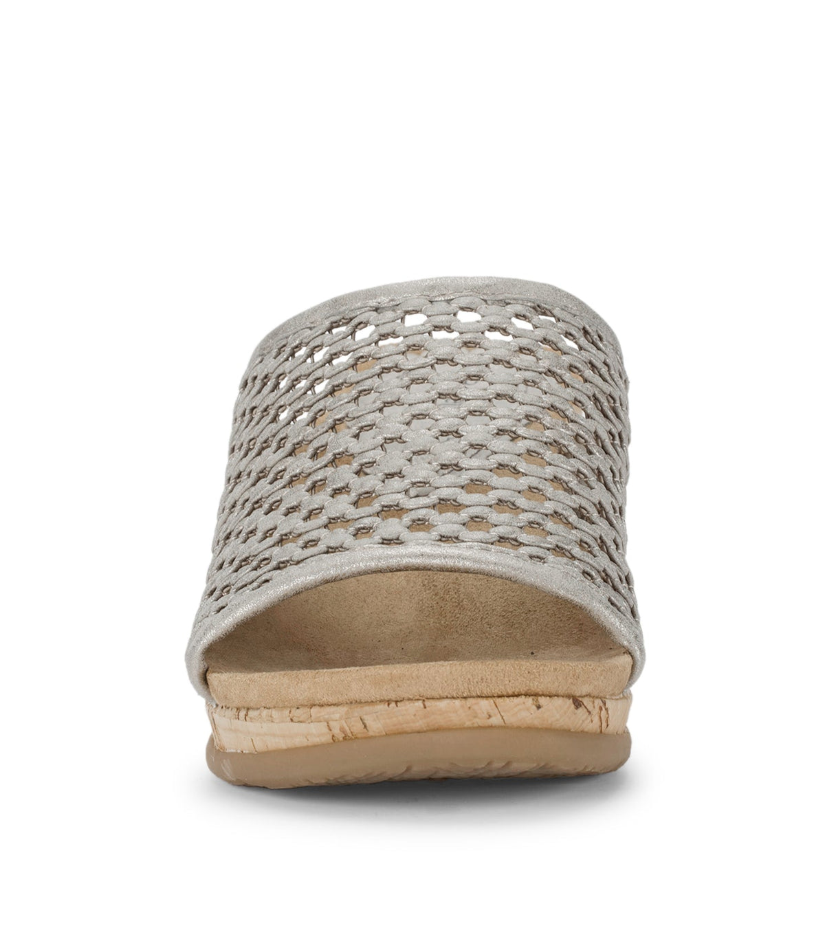 Flossey Wedge Slide Sandal Champagne - Women