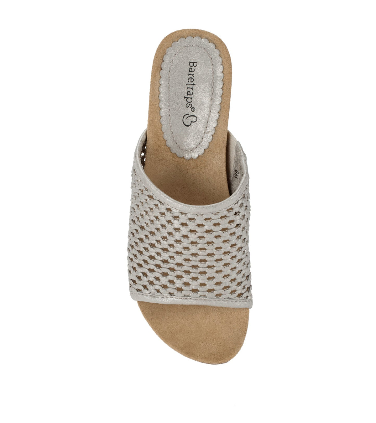 Flossey Wedge Slide Sandal Champagne - Women