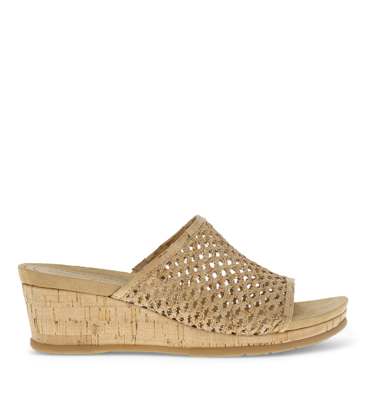 Flossey Wedge Slide Sandal Natural Cork - Women