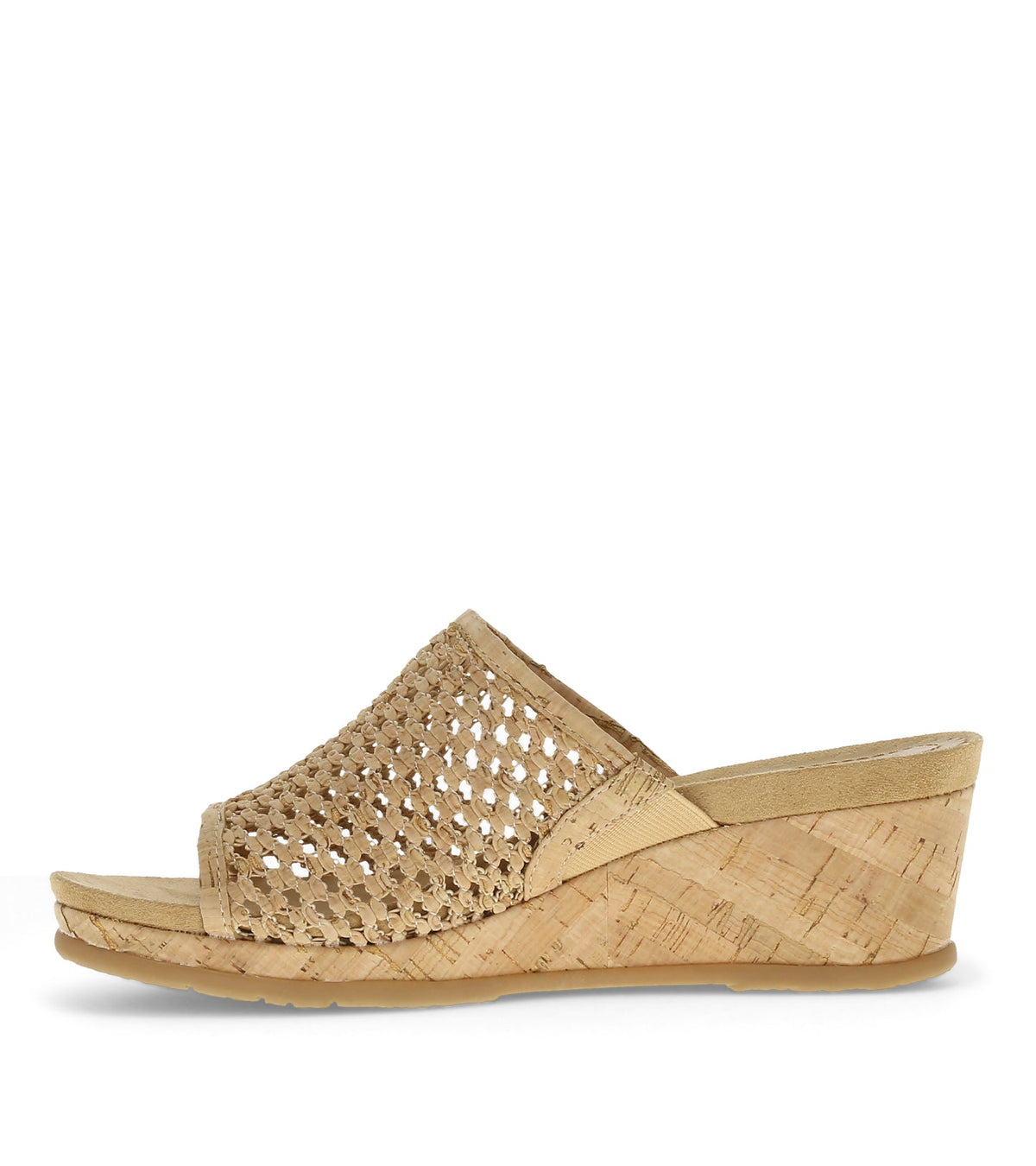 Flossey Wedge Slide Sandal Natural Cork - Women