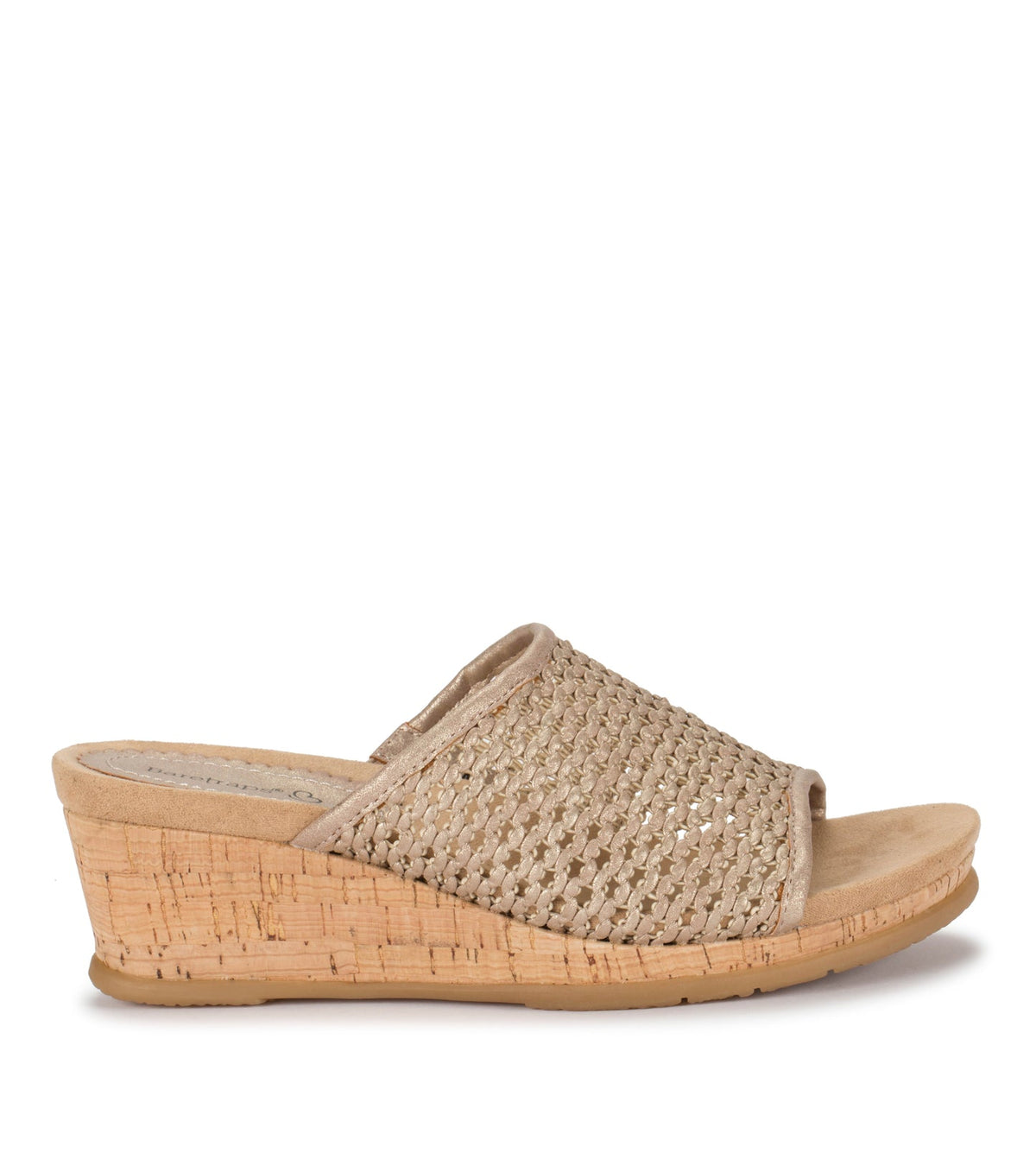 Flossey Wedge Slide Sandal Soft Gold - Women