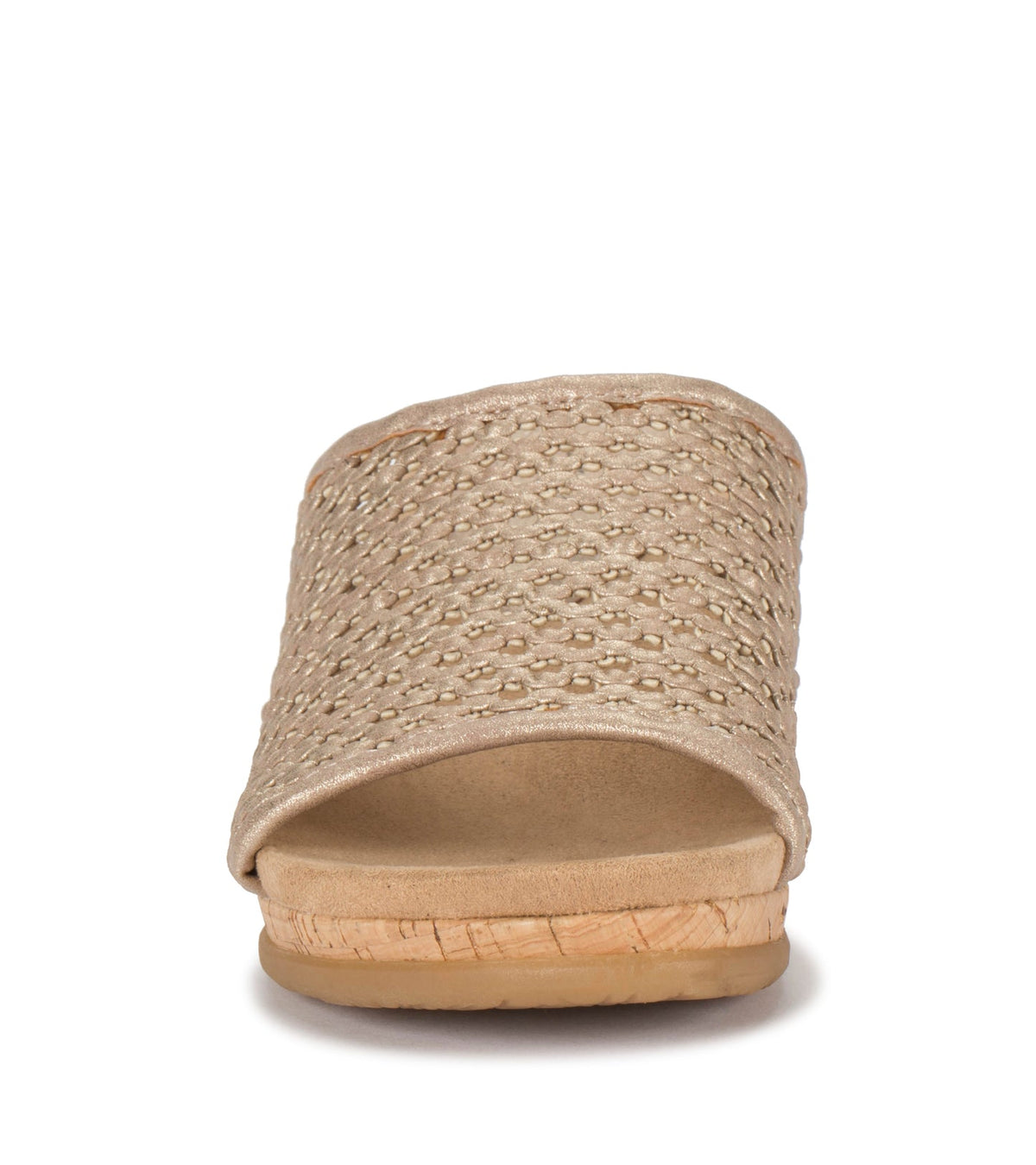 Flossey Wedge Slide Sandal Soft Gold - Women