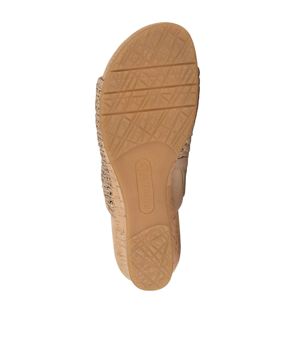 Flossey Wedge Slide Sandal Soft Gold - Women