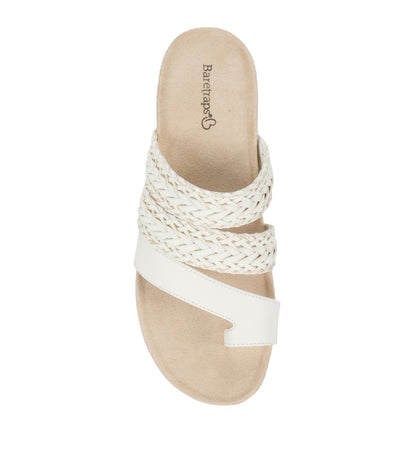 Jonelle Slide Sandal White - Women