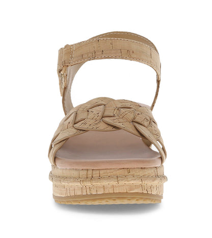 Lena Wedge Sandal Natural Cork - Women