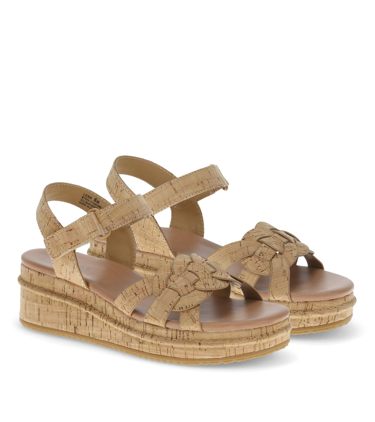 Lena Wedge Sandal Natural Cork - Women