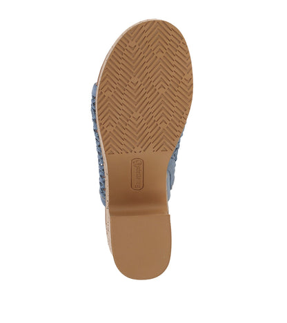 Michaela Block Heel Sandal Island Blue - Women