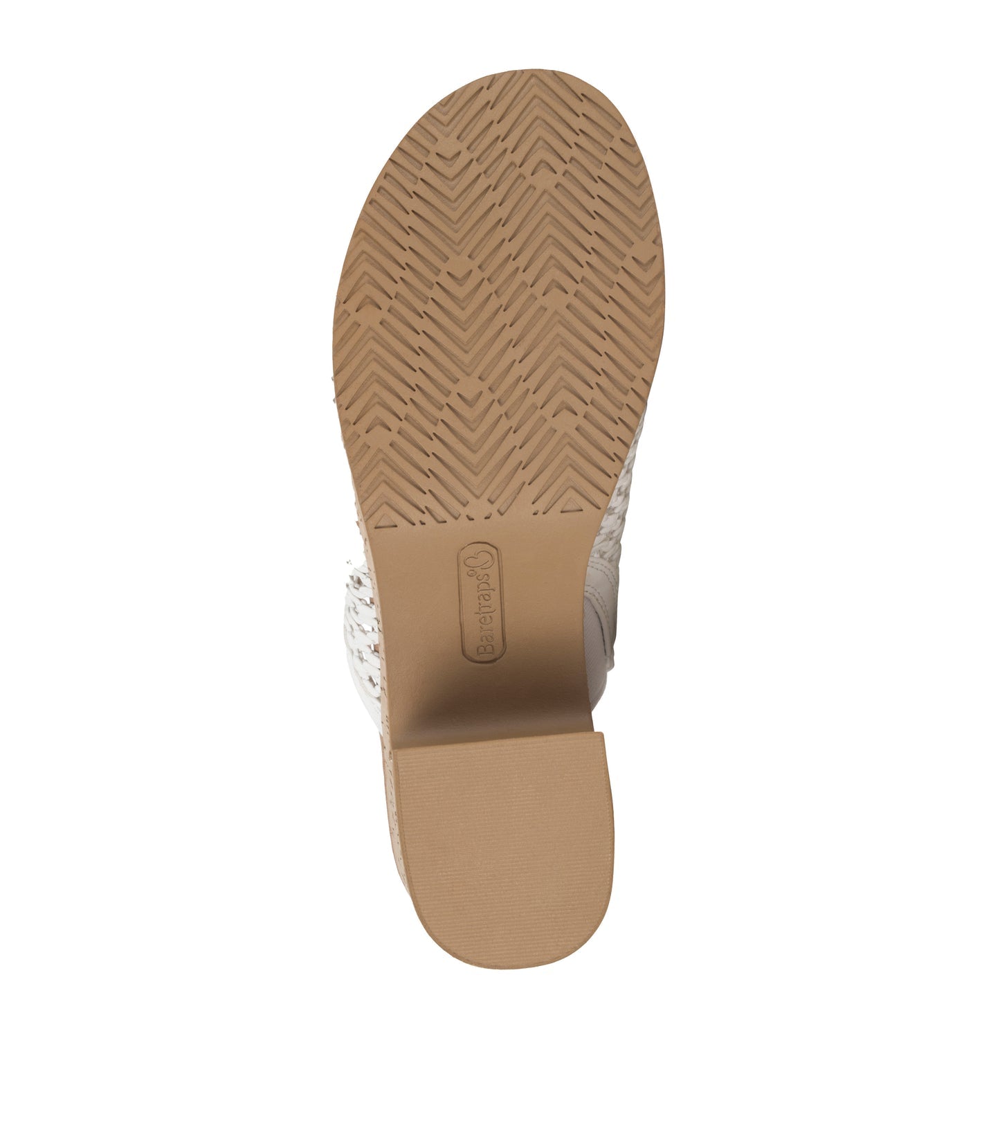 Michaela Block Heel Sandal White - Women