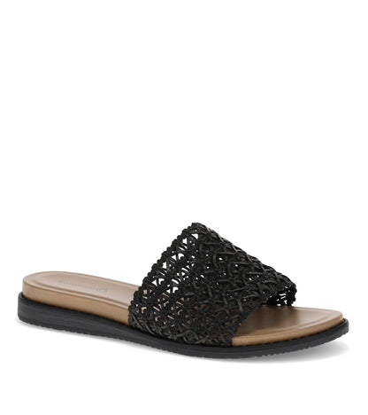 Noya Slide Sandal Black - Women