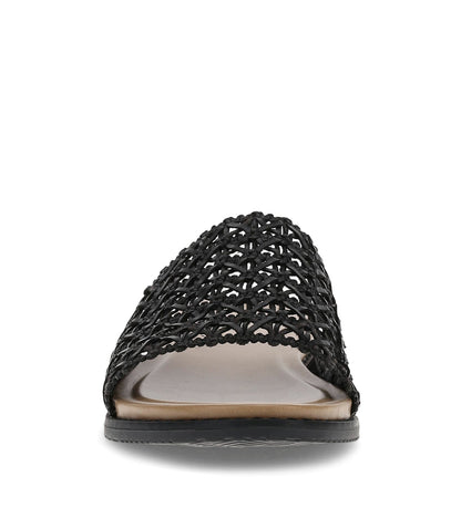 Noya Slide Sandal Black - Women