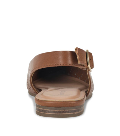 Riva Slingback Flat Dark Beechnut - Women