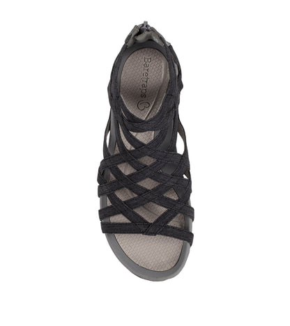 Samina Sandal Black/Grey - Women