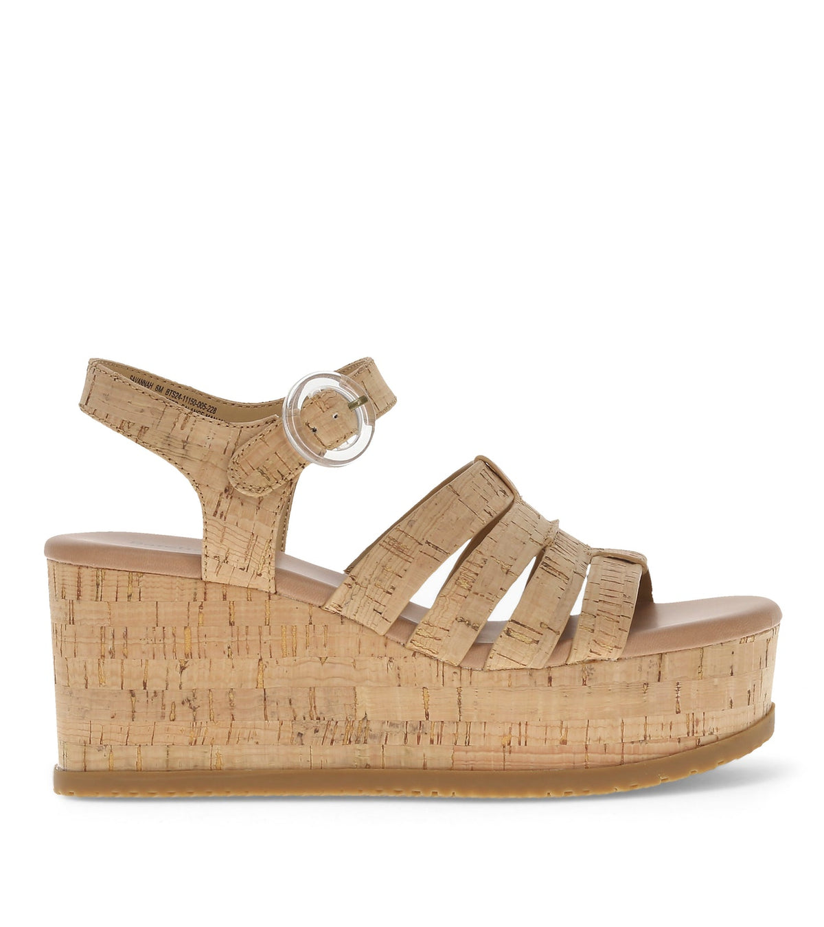 Savannah Wedge Sandal Natural Cork - Women