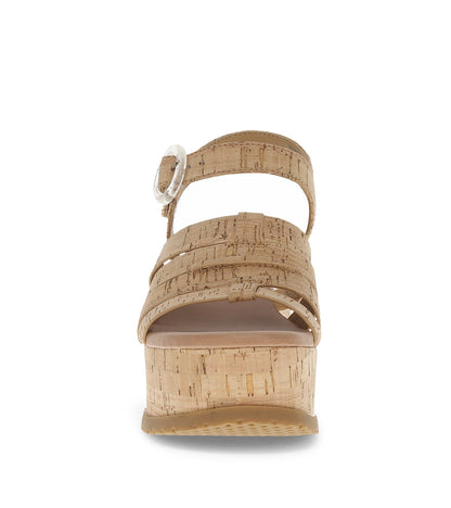 Savannah Wedge Sandal Natural Cork - Women