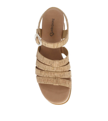 Savannah Wedge Sandal Natural Cork - Women