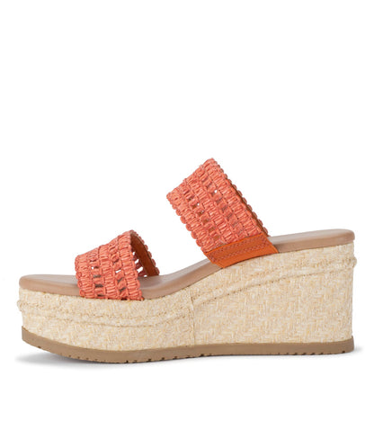 Sophie Wedge Sandal Orange Aid - Women