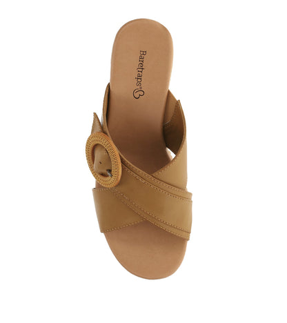 Sydney Wedge Sandal Caramel - Women