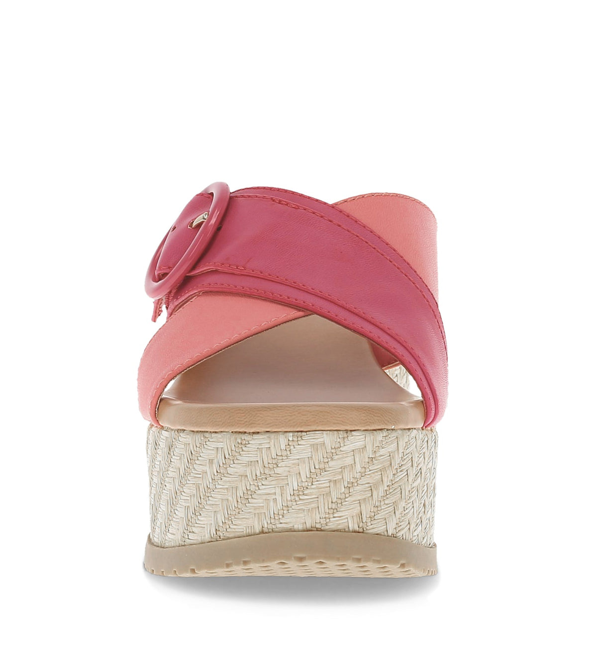 Sydney Wedge Sandal Pink Punch - Women