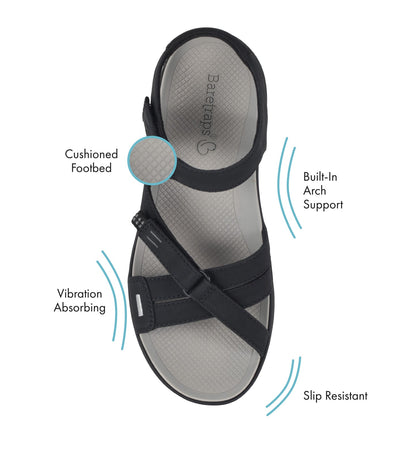 Tracey Sandal Black - Women
