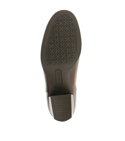 Bessie Block Heel Bootie Bloodstone - Women