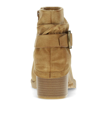 Deborah Block Heel Bootie Sand - Women