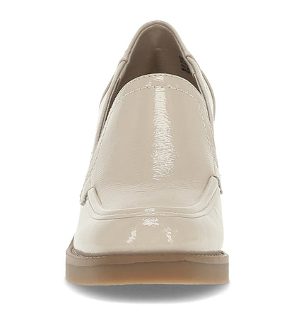 Gretel Block Heel Loafer Ivory - Women