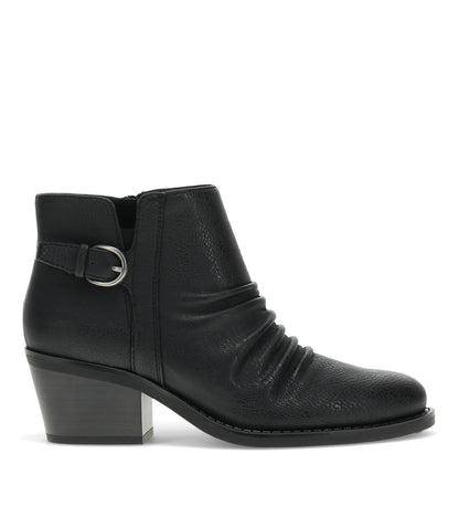 Linnea Block Heel Bootie Black - Women