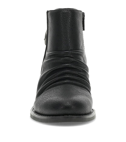 Linnea Block Heel Bootie Black - Women