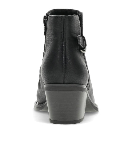 Linnea Block Heel Bootie Black - Women
