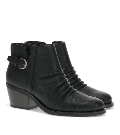 Linnea Block Heel Bootie Black - Women