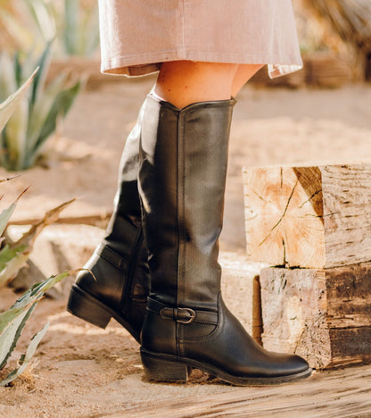 Nena Riding Boot Black - Women