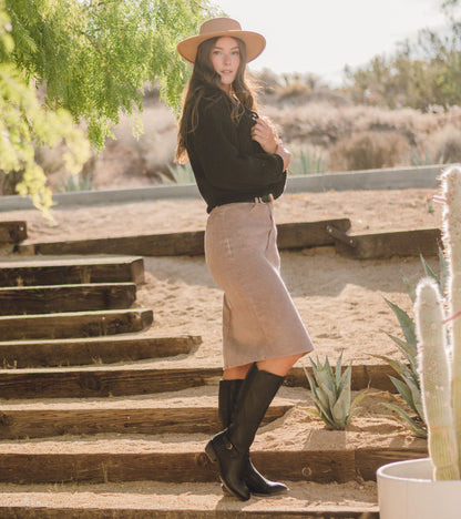 Nena Riding Boot Black - Women