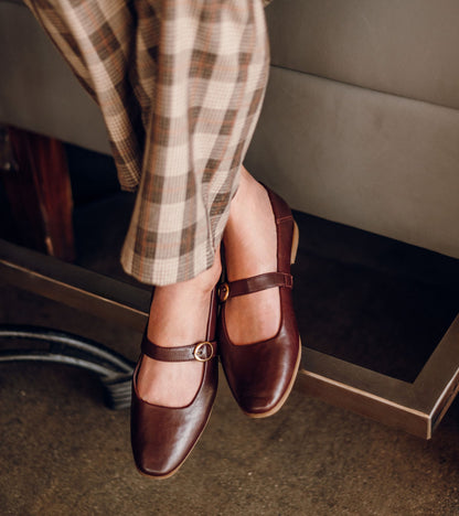 Teagan Mary Jane Flat Bloodstone - Women