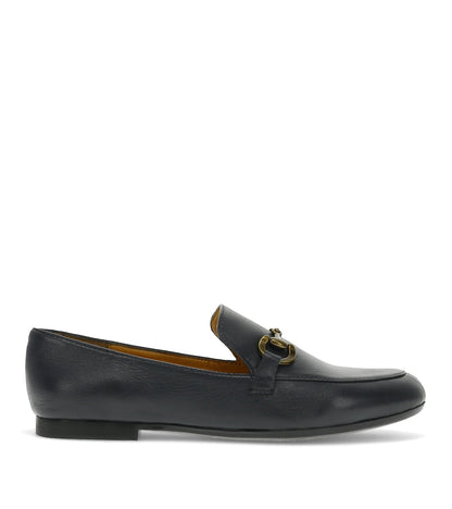 Wyatt Loafer Navy Leather - Women