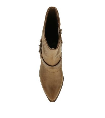 Yamura Midi Boot Taupe - Women