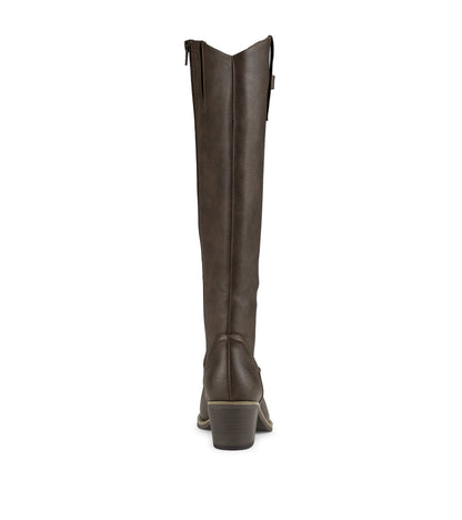 Laryssa Riding Boot Dark Brown - Women