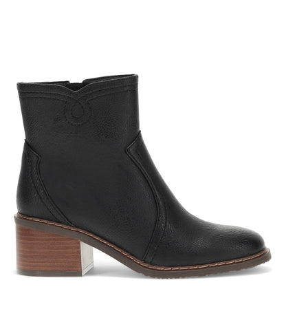 Calloway Block Heel Bootie Black - Women