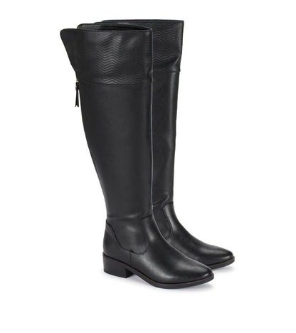 Marcela Over the Knee Boot Black - Women