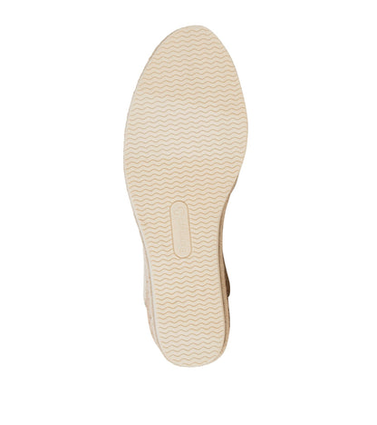 Acadia Peep Toe Wedge Sandal White - Women