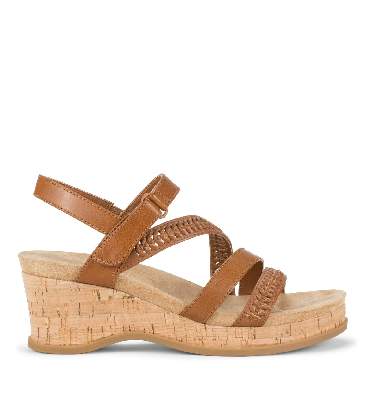 Ciara Wedge Sandal Dark Caramel - Women
