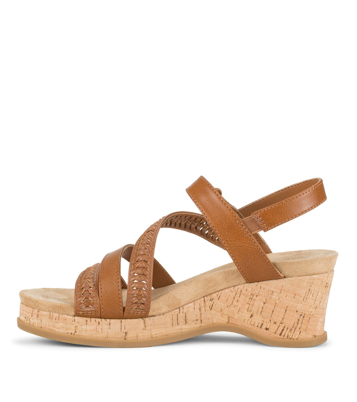 Ciara Wedge Sandal Dark Caramel - Women