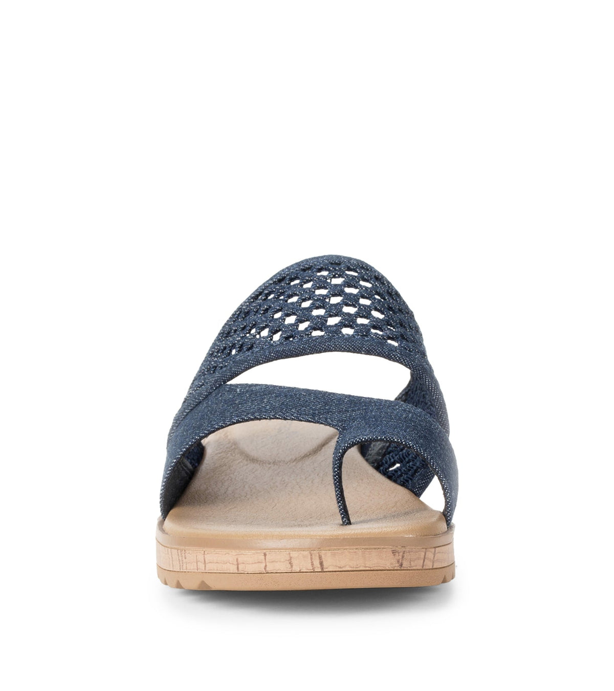 Gibby Slide Sandal Dark Denim - Women
