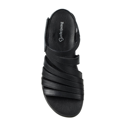 Harlean Wedge Sandal Black - Women