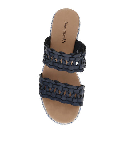 Skylar Wedge Sandal Dark Navy - Women