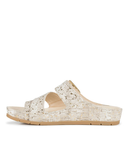 Welda Slide Sandal Cream - Women