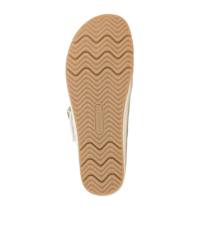 Welda Slide Sandal Off White - Women