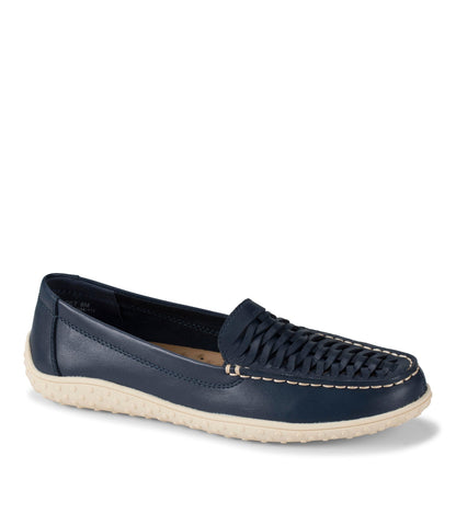 Bridget Boat Shoe Navy Leather - Women