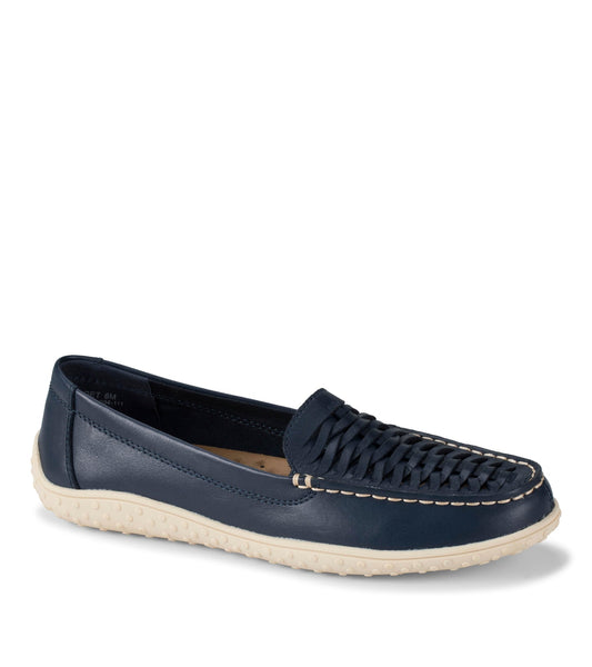 Bridget Boat Shoe Navy Leather - Women