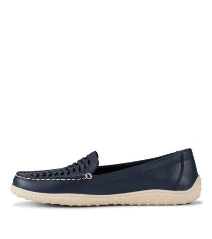 Bridget Boat Shoe Navy Leather - Women